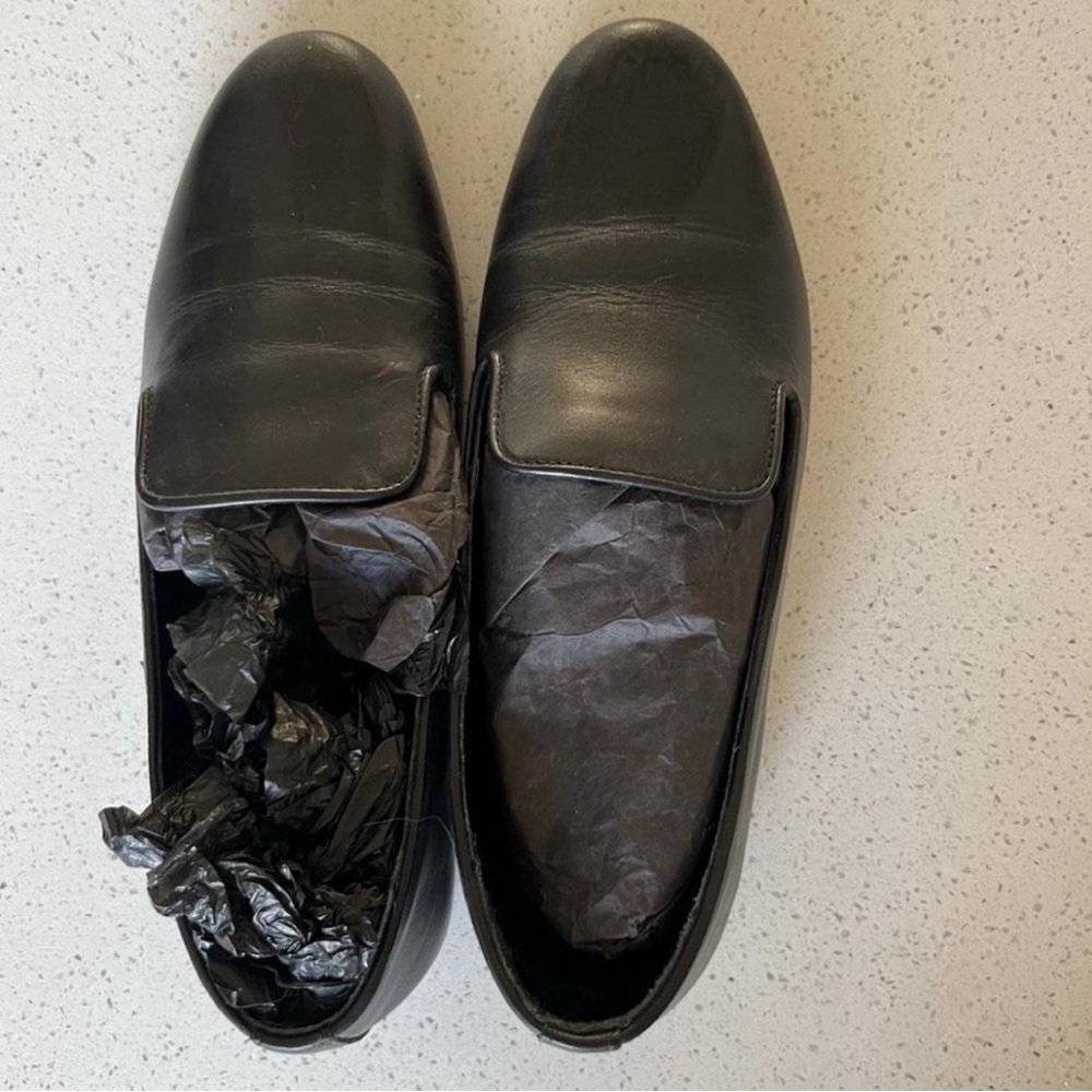 Thursday Boot Company Black Leather Loafers 7.5 Women